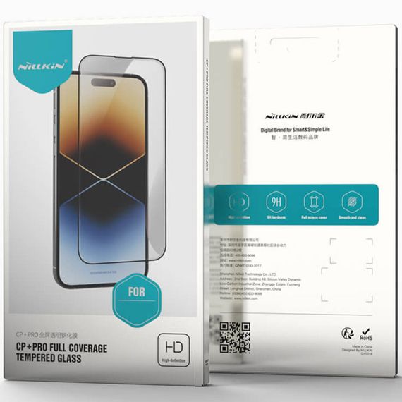 Захисне скло Nillkin (CP+PRO) для Apple iPhone 15 Pro Max (6.7") | Зображення 5
