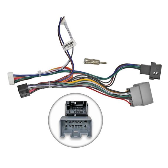 Перехідник живлення серії QIV з адаптером CAN-BUS для Ford QBR-W FD-1112B (дрот)