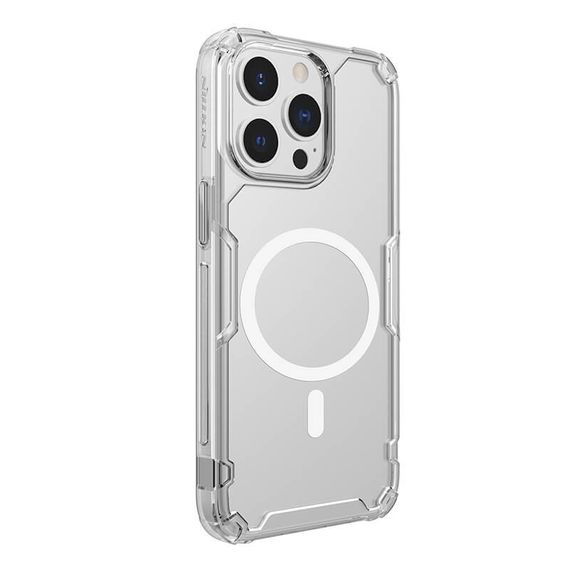 TPU чохол Nillkin Nature Pro Magnetic для Apple iPhone 13 Pro (6.1") Безбарвний (прозорий) | Зображення 2