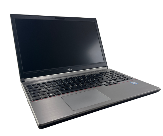 Ноутбук Fujitsu LifeBook E756 / 15.6'' (1920x1080) IPS / Intel Core i7-6500U (2 (4) ядра по 2.5 - 3.1 GHz) / 8 GB DDR4 / 240 GB SSD / Intel HD Graphics 520 / WebCam б/у | Зображення 1