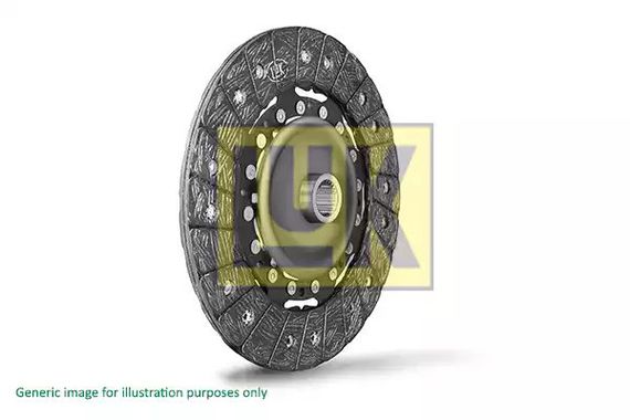 Диск зчеплення FORD TRANSIT, LDV CONVOY 91-09 2.5DI , LUK (324011710)