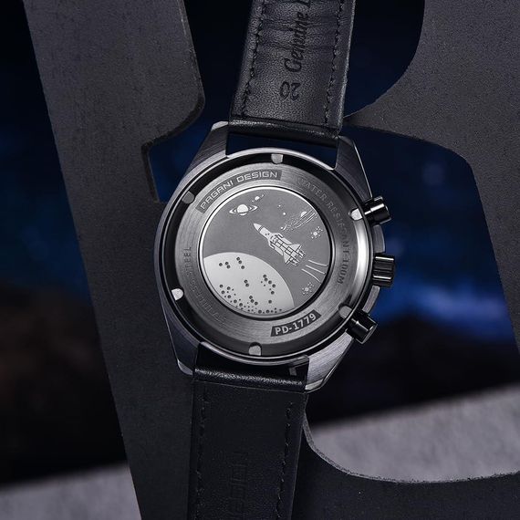 Годинник P2agani Design PD-1779 Black-Yellow | Зображення 3