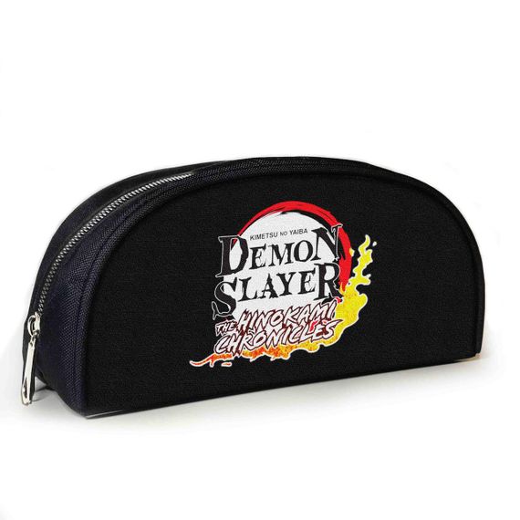 Пенал шкільний з принтом Аніме Клинок, що розсікає демонів 23х10х8 см з принтом для хлопчика (3793)