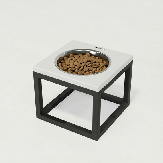 Миска на подставке для больших собак Hollky Base Solo XL (1 × 1,8 л) Solo XL-262620-GRWH