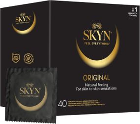 Безлатексные премиум-презервативы SKYN Original 40 шт Sex Aura