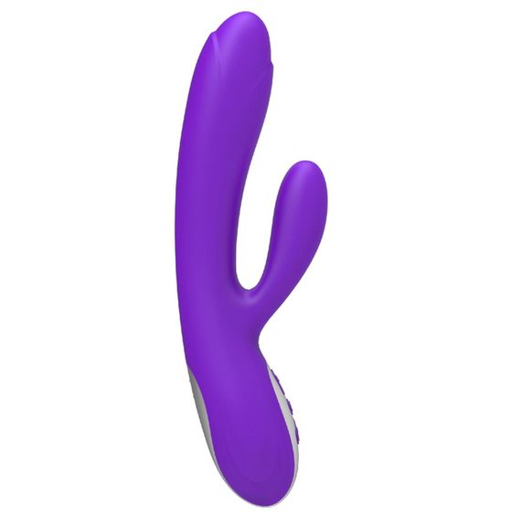 Вібратор - Joker Heating Double Vibrating Massage Stick Purple Sex Aura | Зображення 1