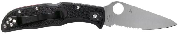 Ніж Spyderco Endela Thin Red Line напівсерейтор | Зображення 1