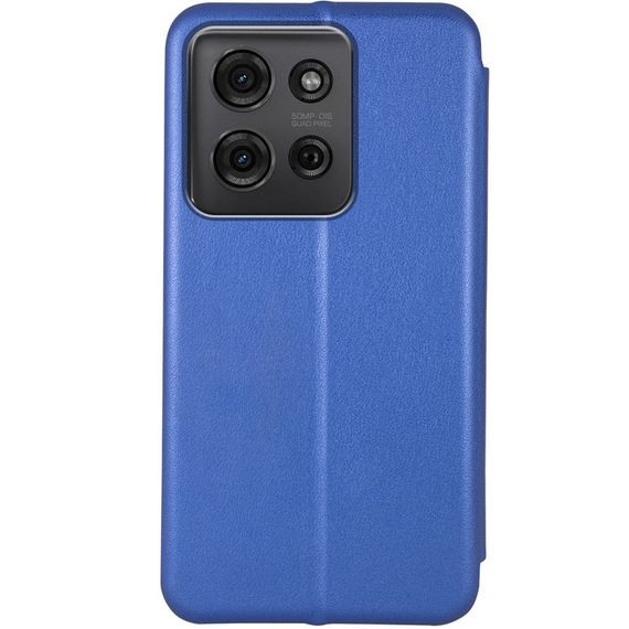 Шкіряний чохол-книжка Classy для Motorola Moto G75 5G Синій | Зображення 1