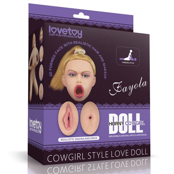 Надувная секс кукла - Cowgirl Style Love Doll Sex Aura