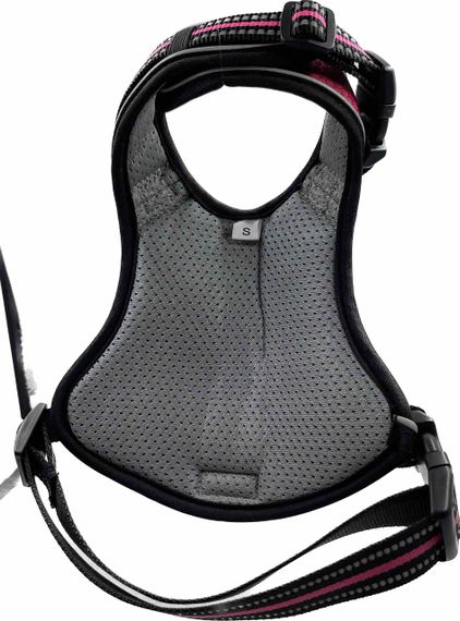 Шлейка для собак Service Dog S, M, L, XL, Бордовая, Шлей для собак, Нагрудник для средних пород | Зображення 1