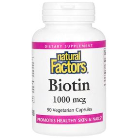 Биотин Natural Factors Biotin 1000 mcg 90 Veg Caps