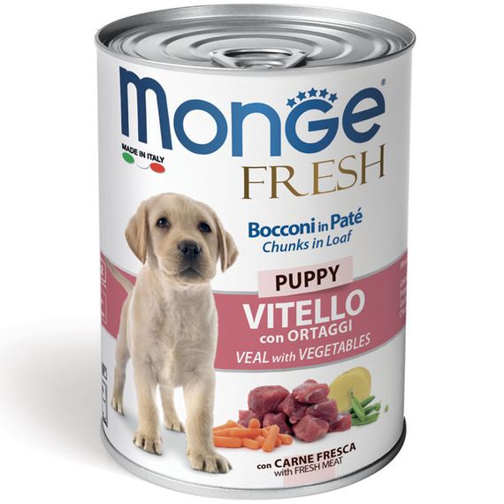 Корм Monge Dog Fresh Vitello Puppy влажный с телятиной для щенят 400 гр