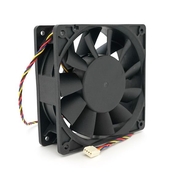 Кулер для охолодження серверних БП 12038 DC sleeve fan 4pin - 120*120*38мм, 12V/05A | Зображення 1