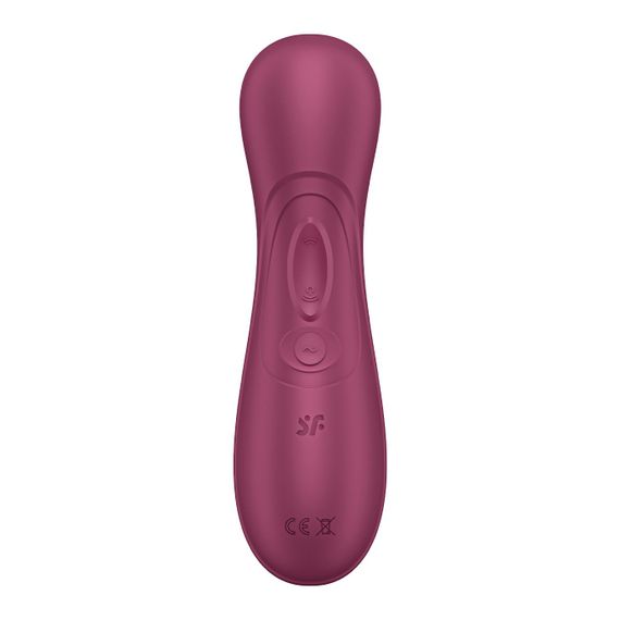 Вакуумний кліторальний стимулятор Satisfyer Pro 2 Generation 3 with Liquid Air Connect App Wіnе Red | Зображення 4