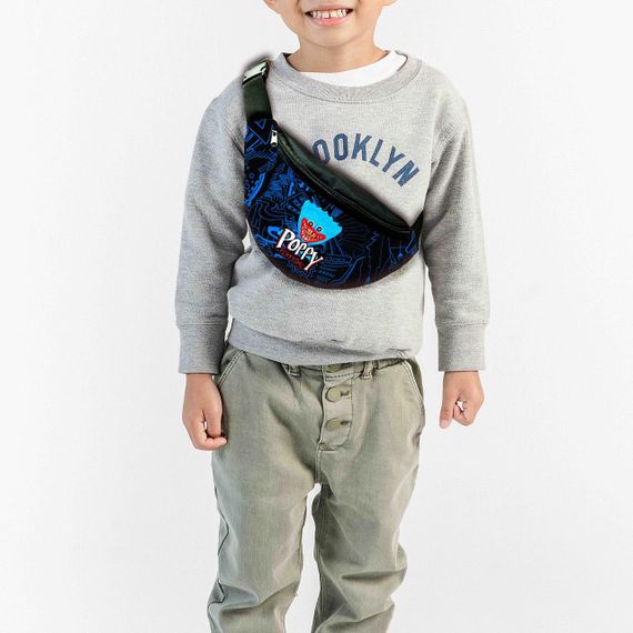 Сумка-бананка  Поппі "Poppy Playtime" з принтом, 32х15см, дитяча, молодіжна (00106)