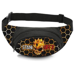 Сумка-бананка детская с принтом Standoff 2 поясная сумка для мальчика (4630)
