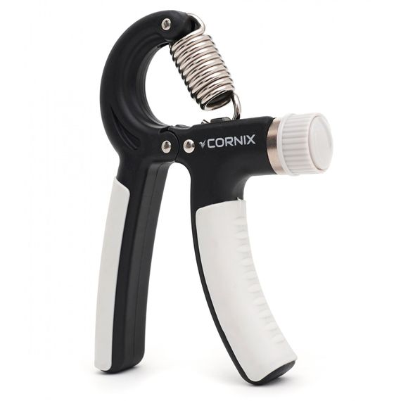 Еспандер кистьовий Cornix 5-60 кг з регульованим навантаженням XR-0142 Black/Grey