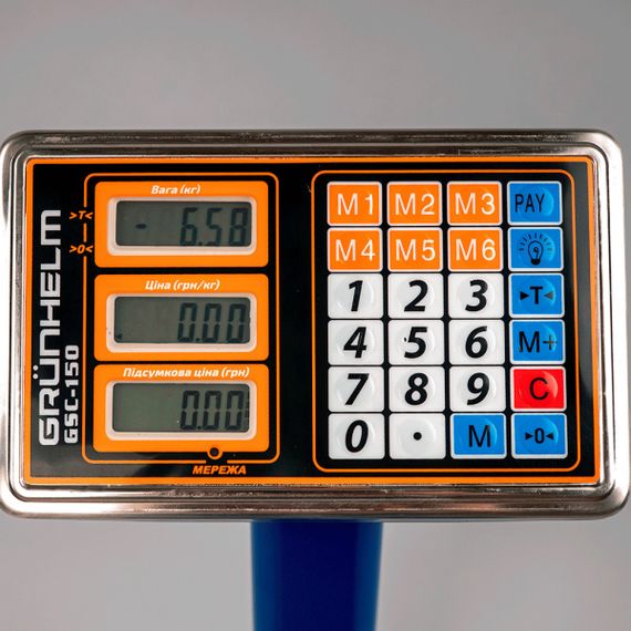Ваги торговельні GSC-300 Grunhelm | Зображення 1