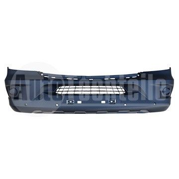Бампер передний Mercedes Benz Sprinter W906 06-13 черный под парктроники, AutoTechteile, 120 8874, 5510-00-3548904P