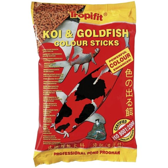 Корм для риб Koi&Goldfish Colour Sticks для ставкових риб у паличках 1 л (5900469403549)