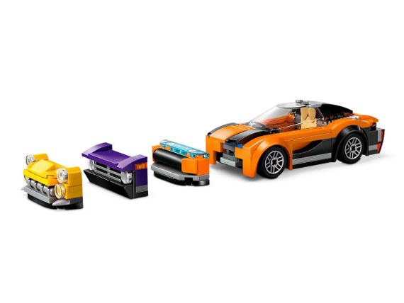 Конструктор LEGO City Грузовик-транспортьор со спортивными авто 60408 | Зображення 5