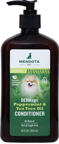 DERMagic кондиционер с маслом мяты и чайного дерева,  peppermint & tea tree oil conditioner