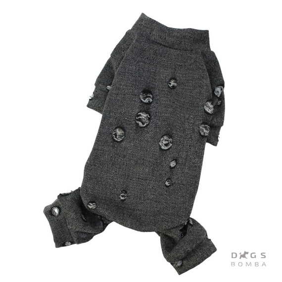 Костюм рваний чорний D-95 | Зображення 1