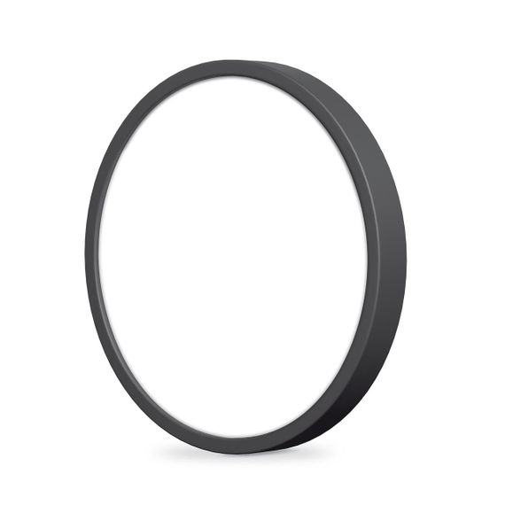 Світлодіодний світильник круглий накладний VIDEX 24W 5000K Black | Зображення 1