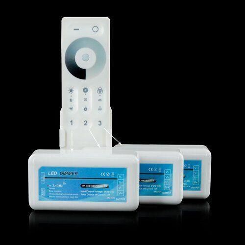 Пульт д/к OEM D-REM-2.4G-Touch-3-zone для димера | Зображення 3