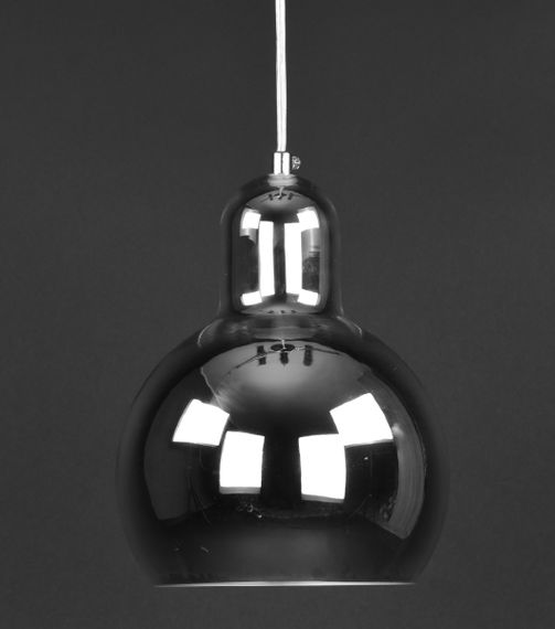 Люстра підвісна на 1 лампочку 27609 Хром 30-200х20х20 см. | Зображення 1