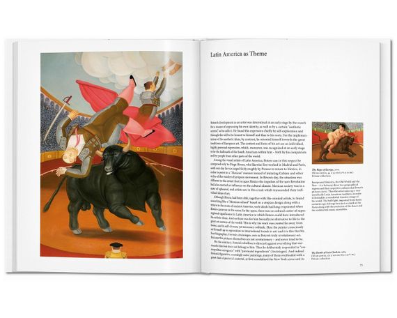 Книги про сучасне мистецтво живопису Фернандо Ботеро Botero. Mariana Hanstein, Taschen книга про художників | Зображення 2