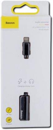 Перехідник Baseus Male Lightning to 3.5mm + Lightning Call XPRO (34332-01_381)