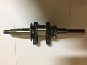Коленвал м/б   168F/170F   (6,5/7Hp)   (под шпонку, Ø19mm)   (c шестернями)   ST