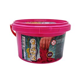 Креативное творчество "Кинетический песок "KidSand" KS-01-05, 600 гр Розовый