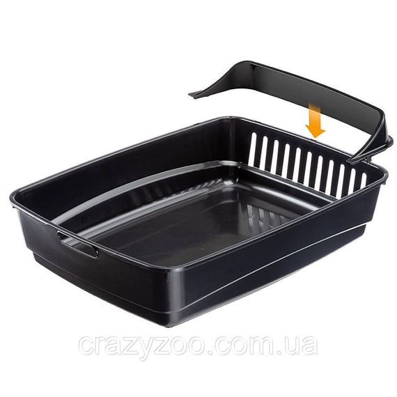 Туалет для котов Ferplast Ariel 10 с системой просеивания синий 46.5х35.5х11.5 см 72041499 | Зображення 2