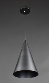 Люстра підвісна LOFT на 1 лампочку 27598 Чорний 35-190х19х19 см.