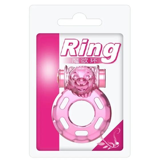 Ерекційне кільце BAILE Ring Bear Pink Sex Aura | Зображення 8