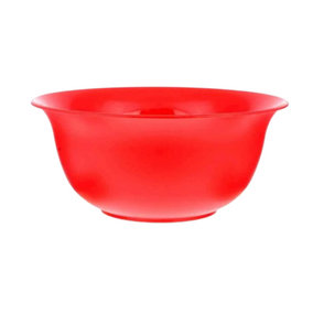 Салатник середній пластик 01 червоний Ламела