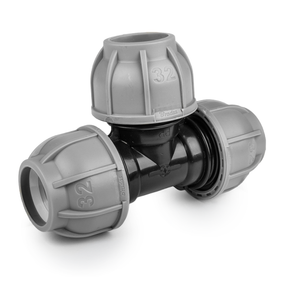 Трійник перехідний Bradas для труб PE 50 мм х 32 мм х 50 мм PN10 (DSRA10T5032)