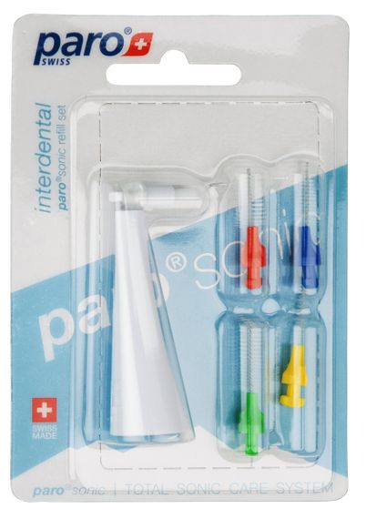 Набір для очищення міжзубних проміжків paro® sonic interdental для для щітки paro®sonic | Зображення 1