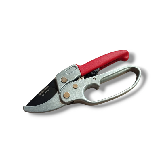 Секатор садовий 205мм з храповим механізмом HAISSER (81048) | Зображення 1