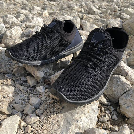 Кросівки літо чоловічі сітка 44 розмір. Літні чоловічі кросівки | Мякі кросівки. Модель 76939. ER-356 Колір: чорний | Зображення 6