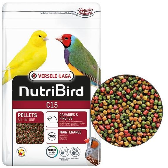 Versele-Laga NutriBird с15 верселе-лага нутриберд с15 канарейка зяблик корм для канареек і зябликів 1кг