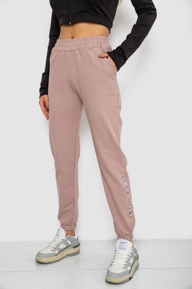 Спортивні штани жіночі 238R325, колір мокко, 238R57673 | Зображення 2