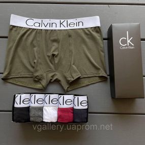 Чоловічі труси Calvin Klein Steel Modal, чоловічі труси Кельвін Кляйн, труси на Літо Модал, мускі літні труси XL, Графіт