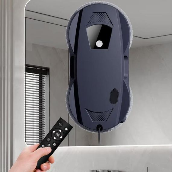 Робот для мийки вікна DJET W124D з двостороннім автоматичним розпилювачем води Black | Зображення 2