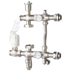 Смесительный узел Koer KR.S1021 (с байпасом) 1 "НР SUS304 (KR2955)