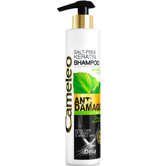 Шампунь реконструкція для пошкодженого волосся кератиновий Delia Cameleo BB Anti Damage (250 ml)