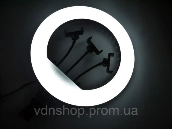 Кільцева LED лампа RL-14 36см 220V 1 крепл.тел. + пульт + чохол | Зображення 4