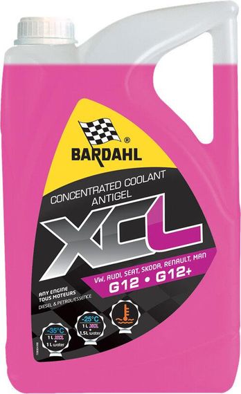 Концентрат антифризу BARDAHL ANTIFREEZE RED - ANTIGEL ROUGE 5л. 7113R